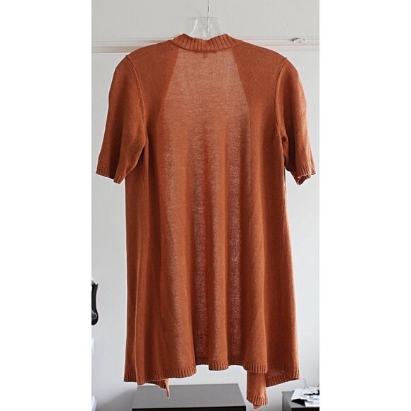 Host Pick!!! 🫎☘️🌏🧲 Eileen Fisher Elbow Sleeve Cardigan- Cotton Silk Cord, PM - Picture 3 of 9